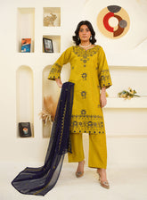 Majestic Olive 3PC Suit