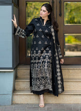 Noir Elegance 3PC Black Suit