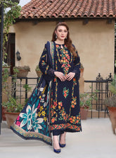 Grace 3PC Embroidered Suit
