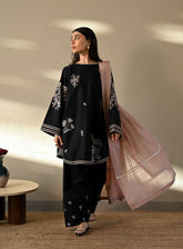 2PC Embroidered Suit