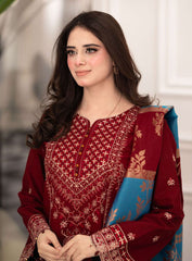 3-Piece Suit – Maroon