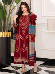 3-Piece Suit – Maroon