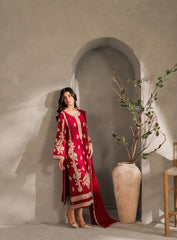 Grace – Mahroon 2PC Suit