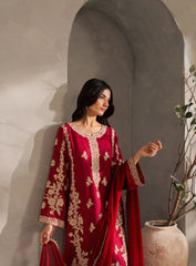 Grace – Mahroon 2PC Suit