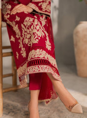 Grace – Mahroon 2PC Suit