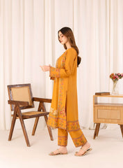 Embroidered Cotton 2PC Suit