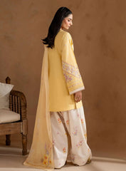 Lemon Blossom 3PC Cotton Suit