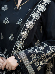 Noir Elegance 3PC Black Suit