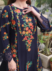 Grace 3PC Embroidered Suit