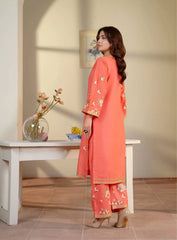 Crimson Charm 3-Piece Suit