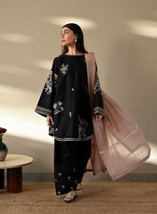 2PC Embroidered Suit