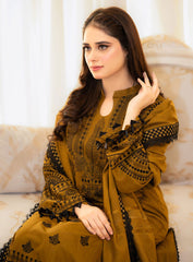 Zaitoon Luxe 3PC  Suit