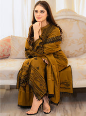 Zaitoon Luxe 3PC  Suit